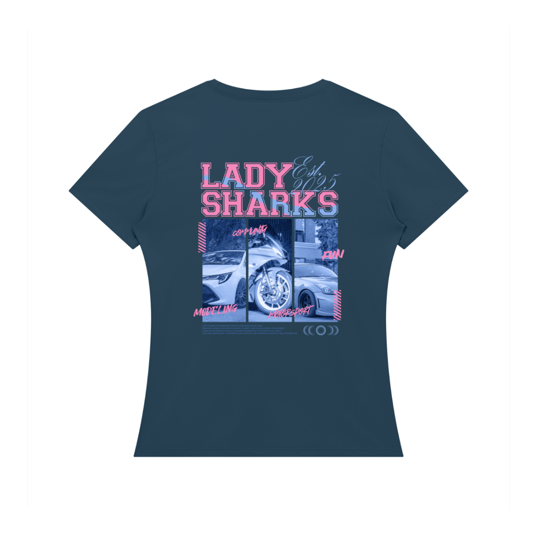 LADY SHARKS Motorsports Group Shirt - Women's