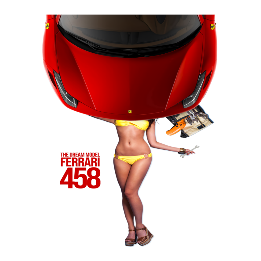 ModPro Pin Up Car Art Shirt
