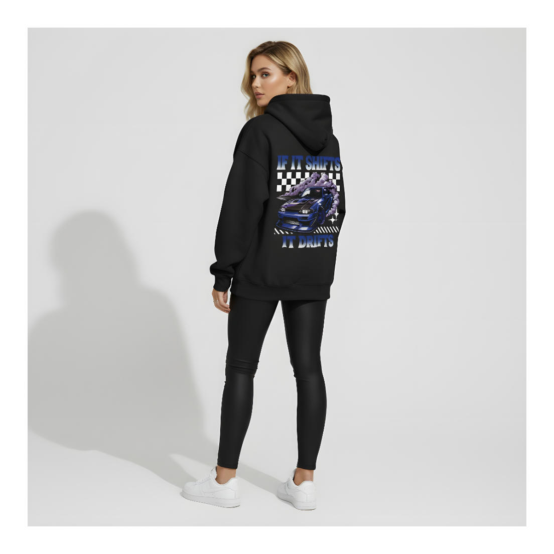 ModPro "If It Shifts It Drifts" Graphic Hoodie