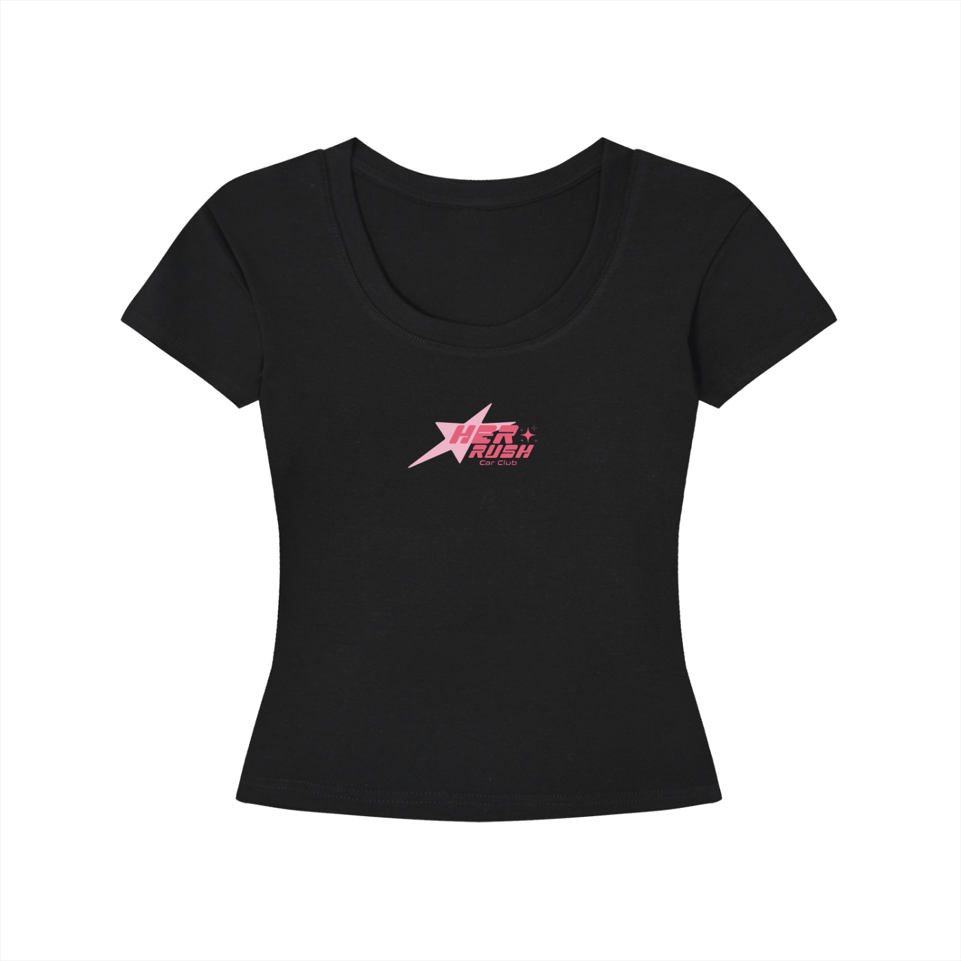 HER_RUSH Logo Scoop Neck Shirt - Women's