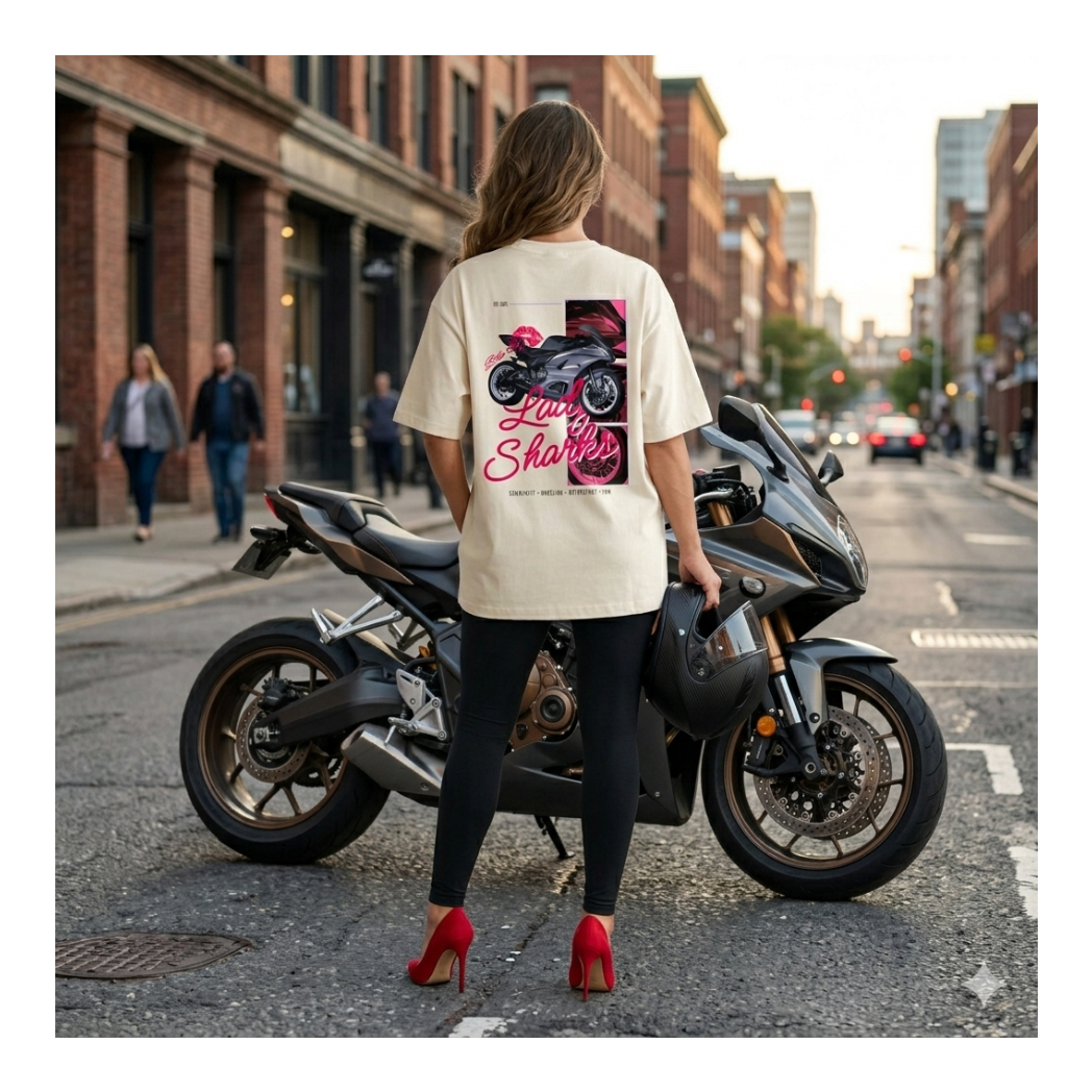 LADY SHARKS Let It Ride Shirt