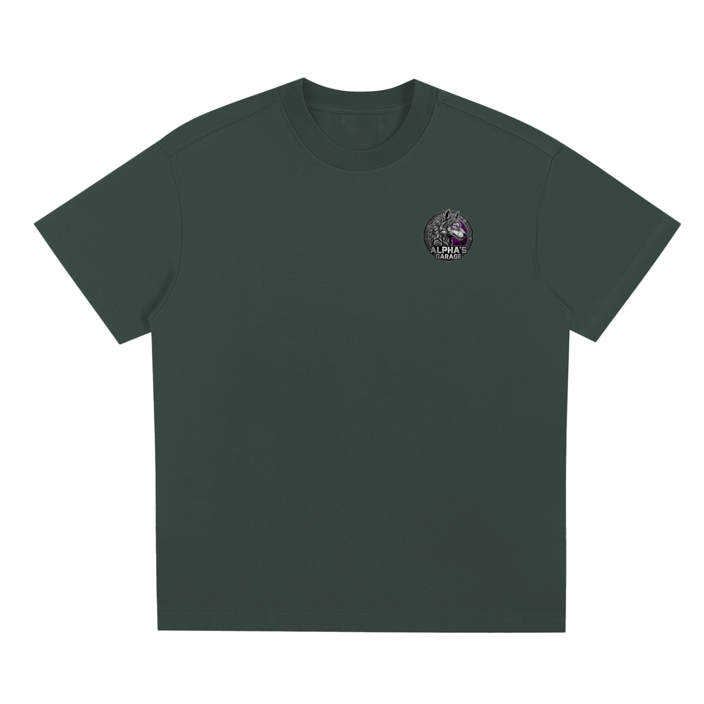 ALPHA'S GARAGE Mechanic Logo Cooling Shirt