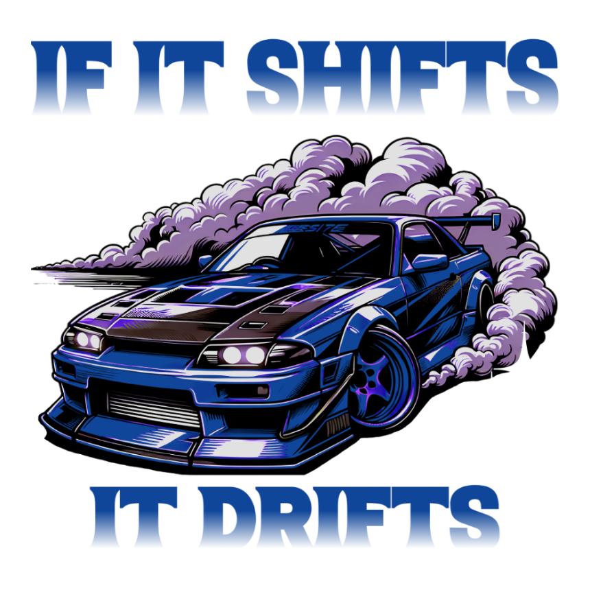 ModPro "If It Shifts It Drifts" Graphic Shirt